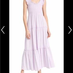 Lavender Sleeveless Maxi Dress